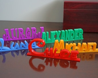 Personalized Name Plate, Name Tag, Desk Name Plate, Customized Name, Children's Name Plate