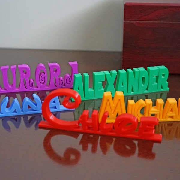 Personalized Name Plate, Name Tag, Desk Name Plate, Customized Name, Children's Name Plate
