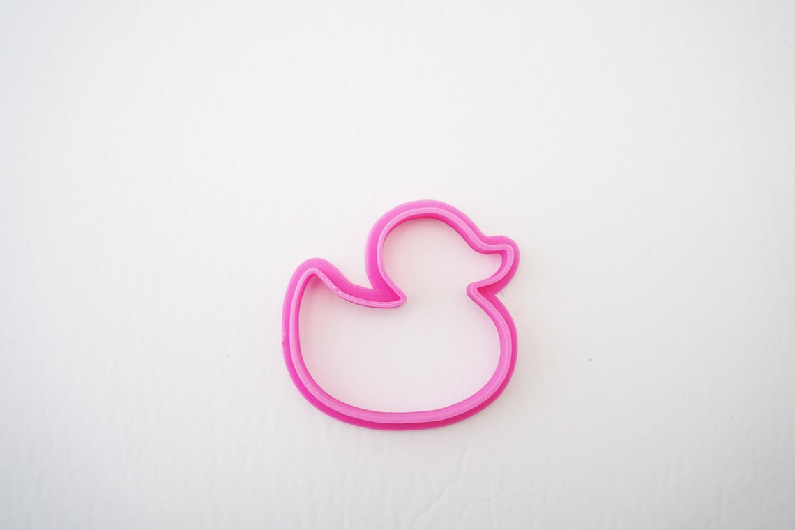 Rubber Duck Cookie Cutter Cookie Cutters Duck Shape Cookie - Etsy
