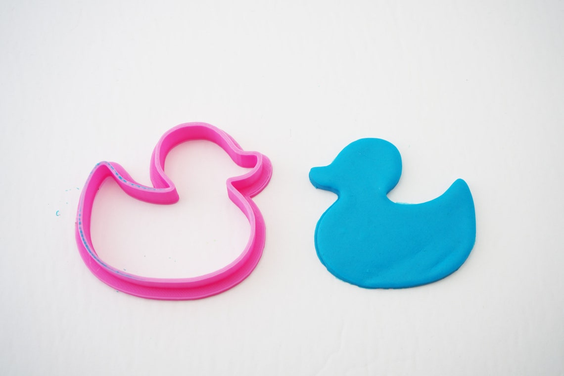 Rubber Duck Cookie Cutter Cookie Cutters Duck Shape Cookie - Etsy