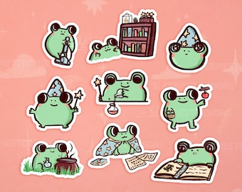 Wizard Frog - Planner/Bullet Journal Sticker Pack