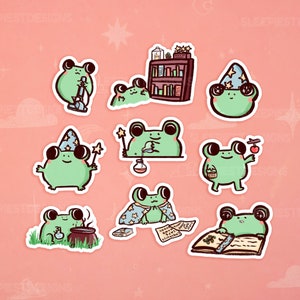 Wizard Frog - Planner/Bullet Journal Sticker Pack