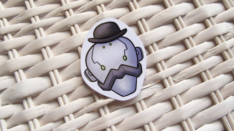 Bob Sticker Ashe Overwatch B O B Etsy