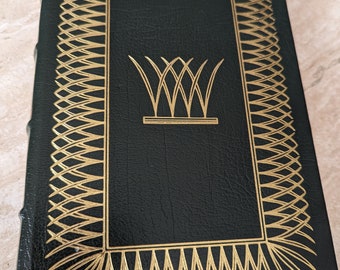 Leaves of Grass by Walt Whitman ,Easton Press, leather collectors edition