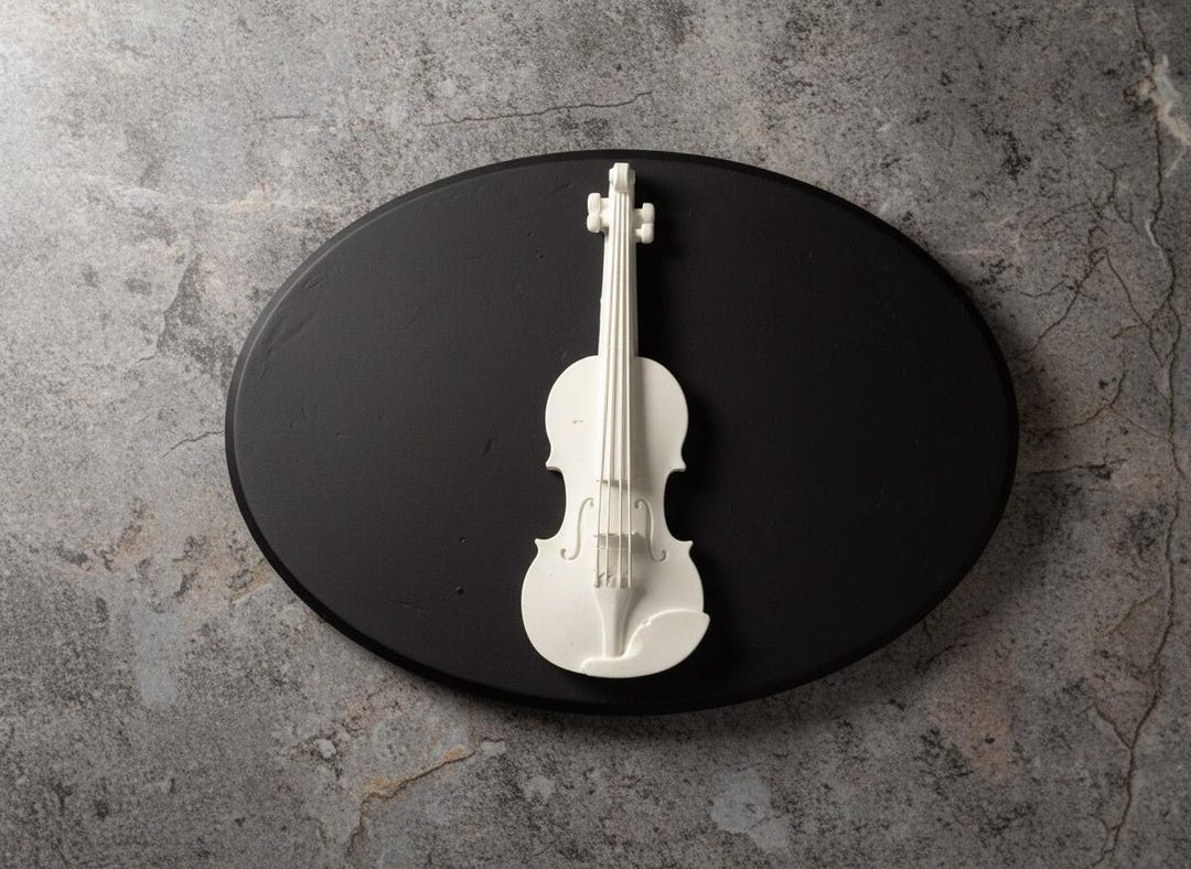 Layered Viola Sign Personalized 3D Violin Door Sign | Custom Musician Nameplate Plaque for ...
