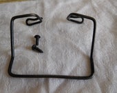 Singer accessory box holder bracket clip bentwood case from mid 20thC vintage bentwood case lid (201K) 1940s sewing machine