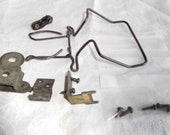 Singer bentwood case lid fittings knee bar latch1930s 99K etc vintage sewing machine