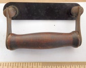 Singer bentwood case wood grip hinged handle strap washer Simanco 124307, 87724 ex vintage 99K sewing machine fits most