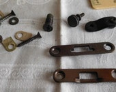 Singer lower case fittings parts from bentwood base Sewing machine related bottom Simanco 124387 machine latch 96896 124517 latch plates