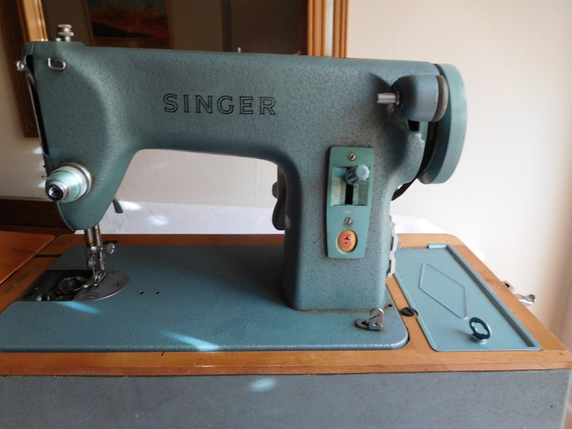 Vintage Singer 285K balance wheel sewing machine belt driven | Etsy