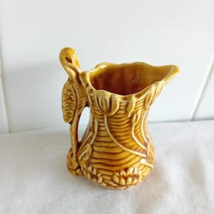 Sylvac Jug 475 petite cruche avec anse cigogne vintage