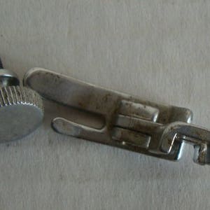 Vintage  Singer Sewing machine standard hinged presser foot & screw Simanco No 32773 etc as removed and shown vintage Simanco part