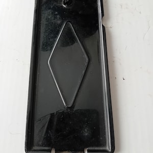 Vintage Black Singer accessories tray cover or lid Simanco part 124405 from vintage Singer sewing machine 99k fits most other 3/4  bases