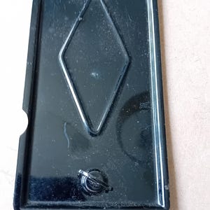 Vintage Black Singer accessories tray cover or lid Simanco part 124405 from vintage Singer sewing machine 99k fits most other 3/4  bases
