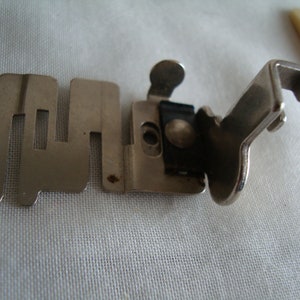 Singer Simanco 36865  Edge Stitcher vintage part attachments & accessory, lace stitching, piping etc accessories. Sewing machine tool
