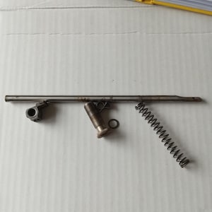 Singer 28K presser bar &  take up lever with spring etc from vintage 1920s sewing machine genuine Simanco 8366, 55507 etc