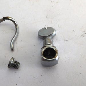 Vintage Singer needle clamp holder & thread guide  Simanco 2054 for 99, 66 etc Singer Sewing machine vintage part