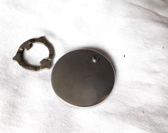 Vintage Singer stop motion screw nut #256 & clamp washer #171502  Locking lock Simanco for balance wheel 185K 201K 99K, 66K Sewing Machine