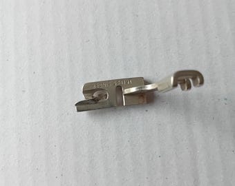 Vintage Singer Slant Shank 5/32 Hemmer Foot Simanco #161195  Singer Sewing machine etc as removed and shown vintage Simanco part