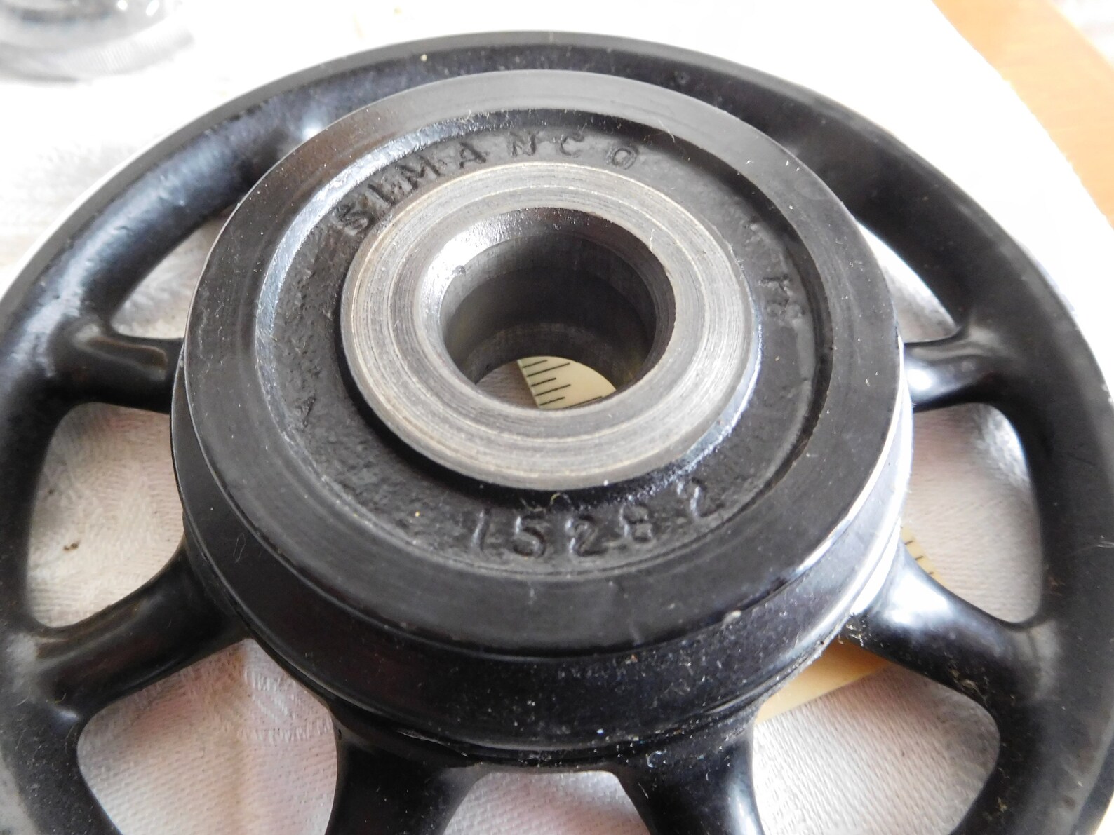 Singer sewing machine spoked balance wheel from 99K with stop Etsy