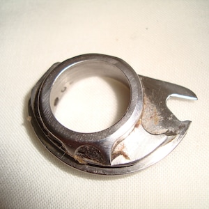 Singer spool holder bobbin case part 32590 from vintage 99K & 66K machine cotton reel holder fits 66 99 185 Part  genuine vintage part.