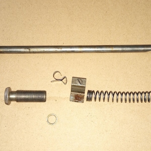 Singer 28K presser bar &  take up lever with spring etc from vintage 1918 sewing machine genuine Simanco 8366, 5550 etc