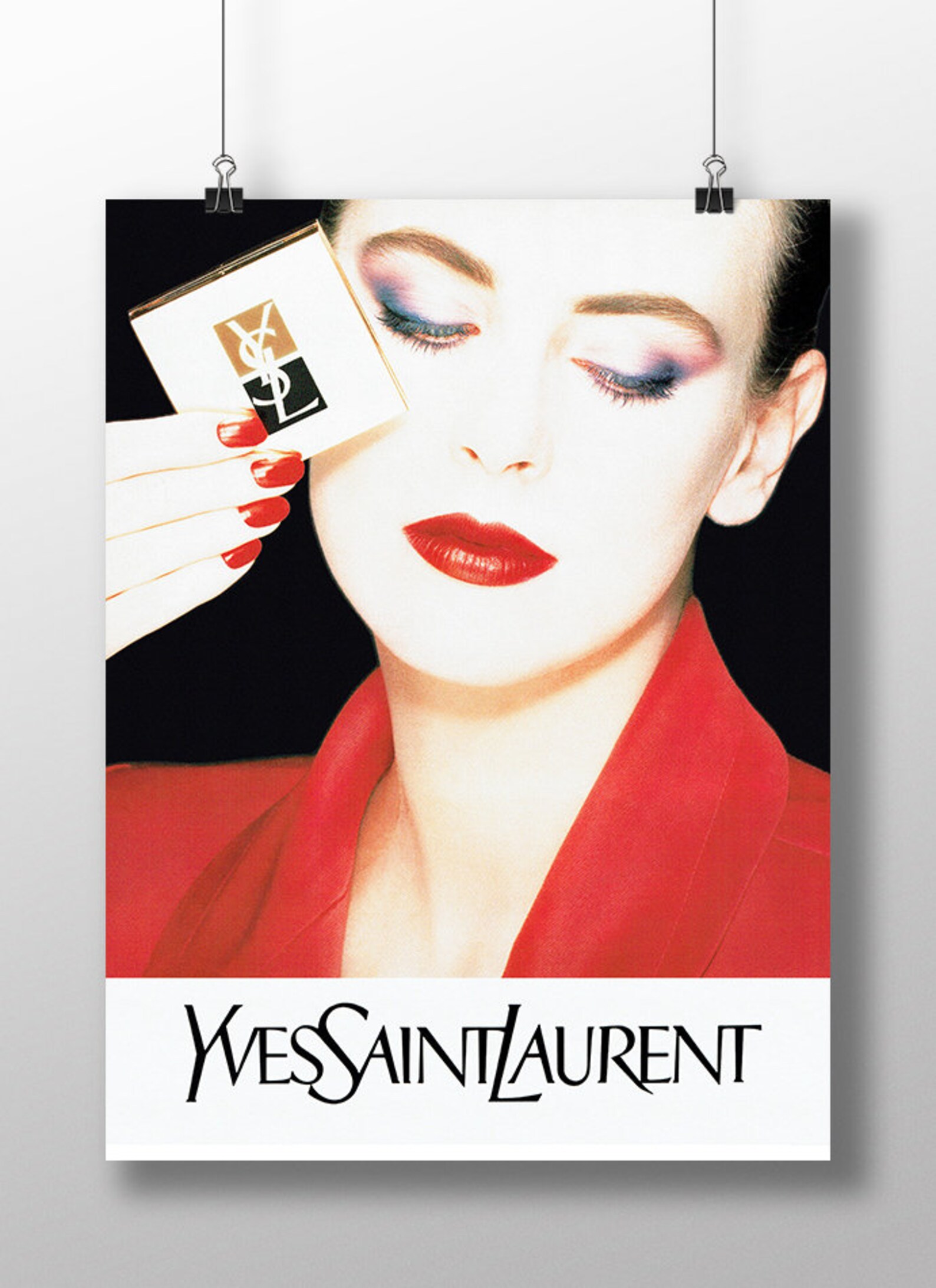 Yves Saint Beauty Makeup Make up Woman 80s 90s Vintage YSL | Etsy
