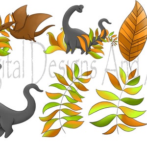Dinosaur clipart, dinosaur illustration, Dino clipart, dino illustration, planner clipart, sticker clipart, stegosaurus, tyrannosaurus rex image 5