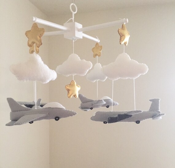 airplane baby mobile
