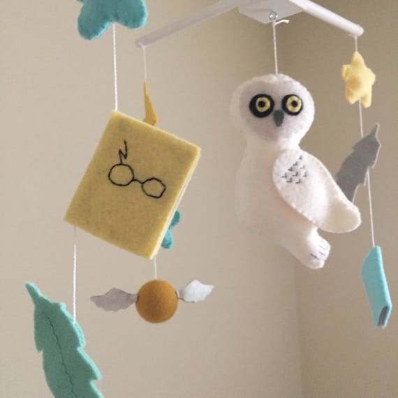 Owl Baby Mobile Baby Mobile Harry Potter Inspire Mobile Etsy Owl Baby Mobile Baby Mobile Harry Potter Inspire Mobile Etsy
