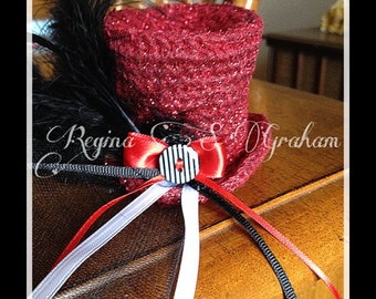 Crochet Pattern top hat, top hat crochet pattern, mad hatter pattern, crochet costume pattern, craft costume pattern, crochet top hat