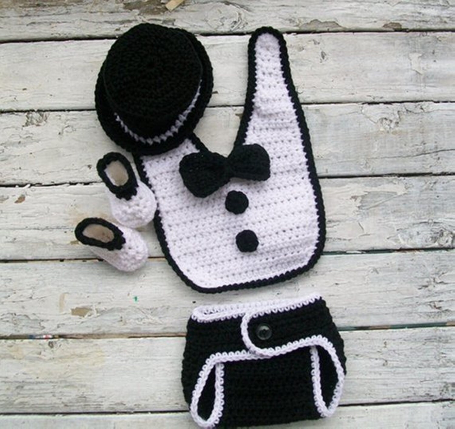 Crochet Pattern Baby tuxedo pattern Baby crochet pattern Etsy