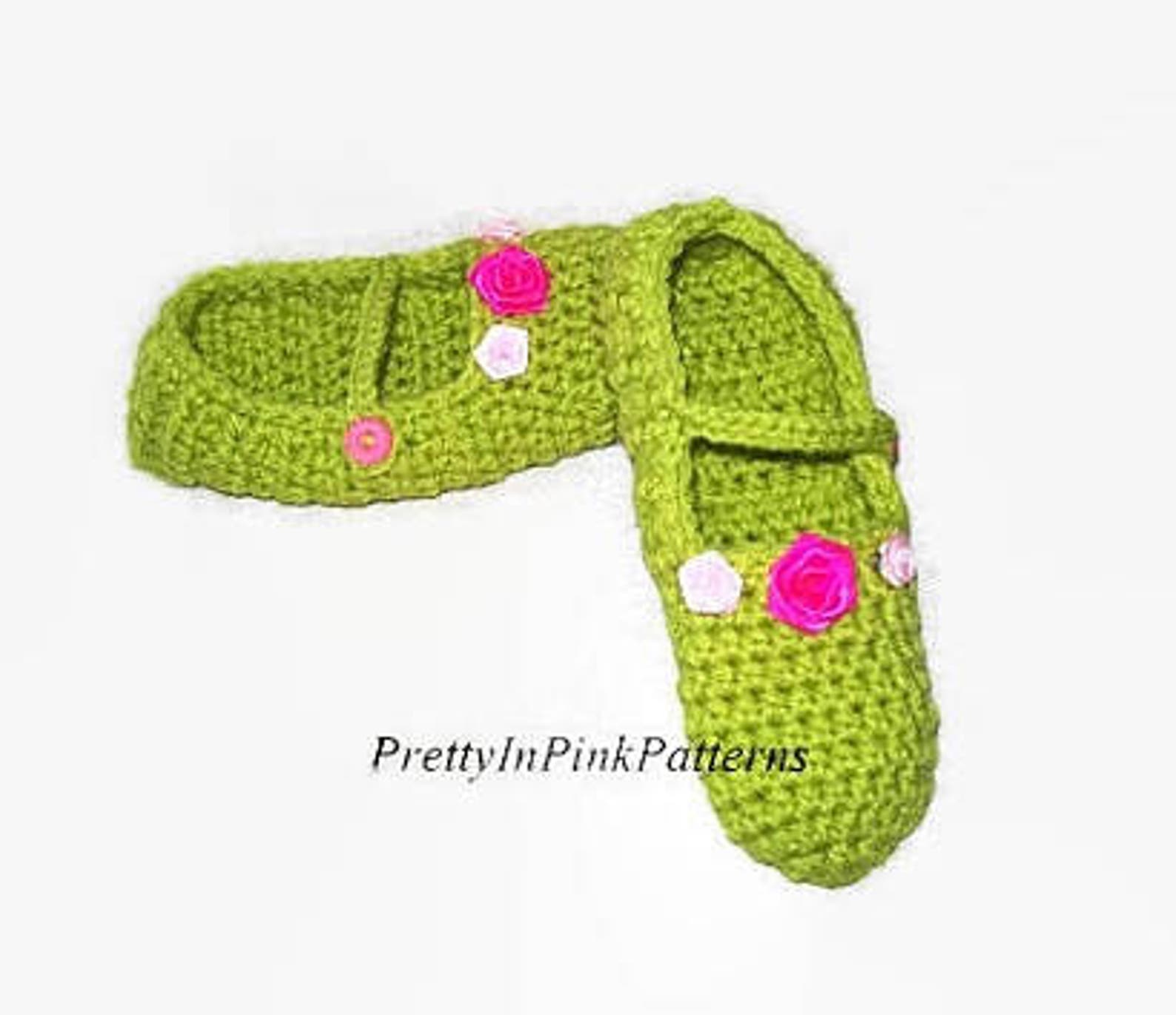 ballet slippers pdf pattern - easy slipper pattern - family ballet shoes - girls open shoes - ballet pattern - slipper download