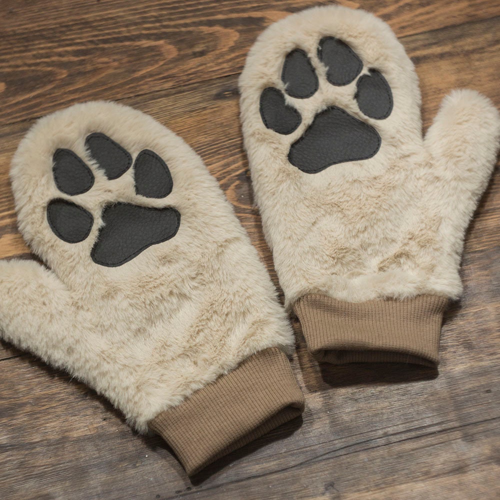 Puppy paw gloves deals