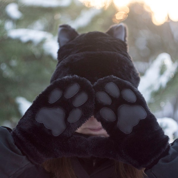 BLACK CAT - winter set