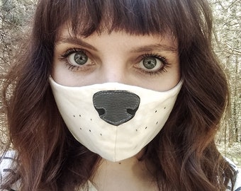 Double-sided protective mask DOG NOSE