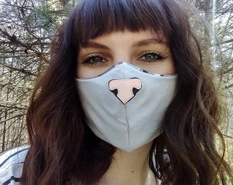 Double-sided protective mask CAT NOSE