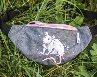 SZCZUR ręcznie malowany fanny pack