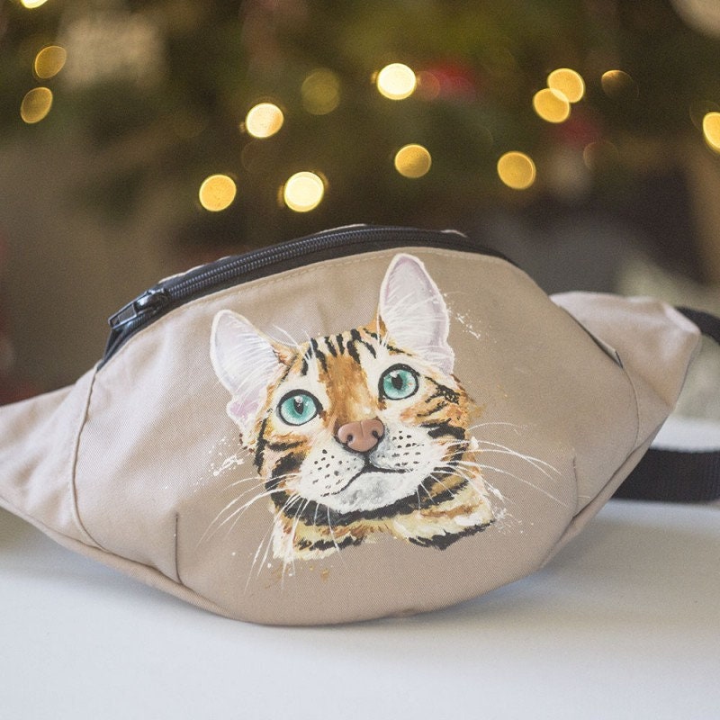 cat fanny pack