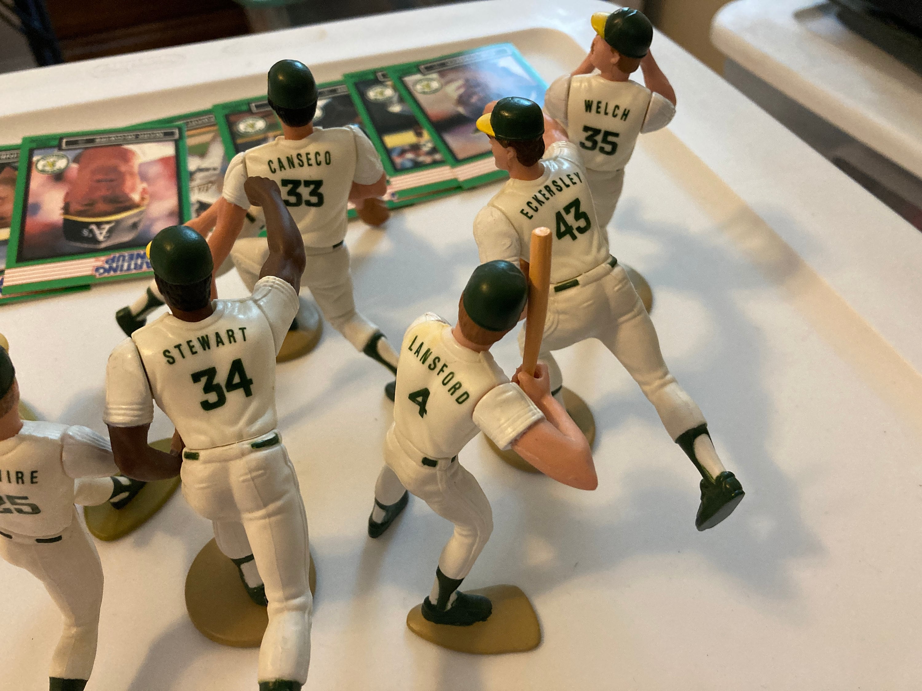 1989 Oakland A's Starting Lineup Figures Featuring Mark Etsy