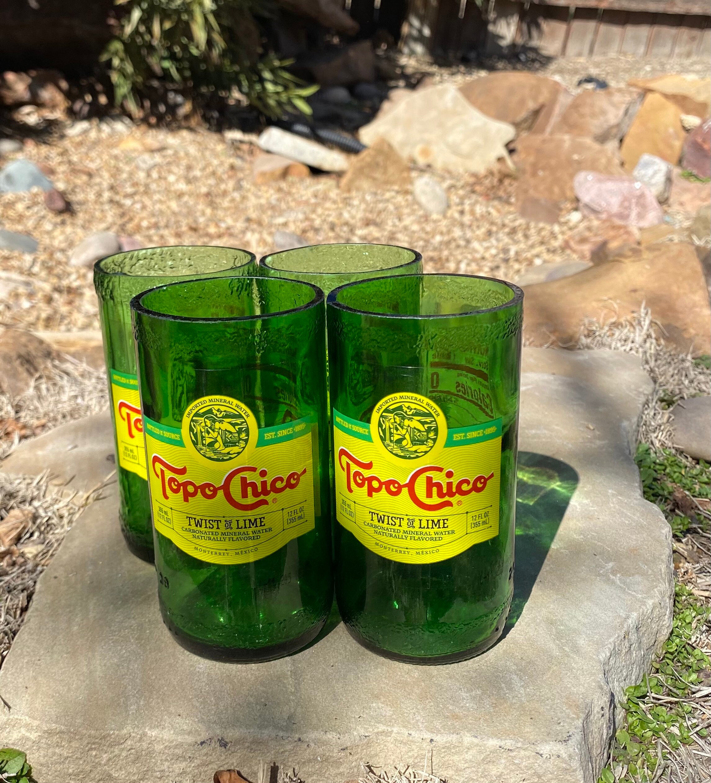Topo Chico glasses (set of 4)