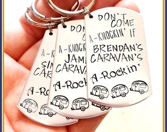 When the Caravans Rocking Don/'t Come Knocking Motorhome Hanging Window Sign Gift