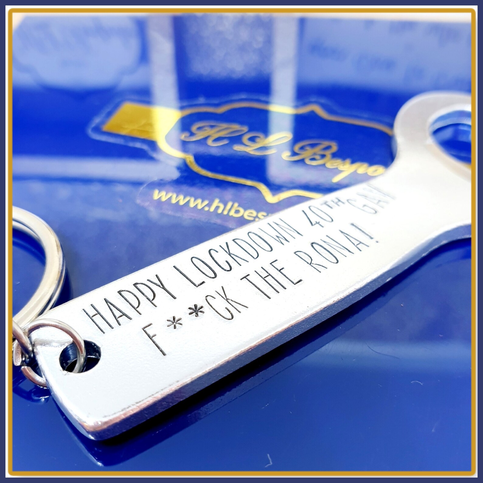 Personalised Lockdown Birthday Gift Bottle Opener Etsy