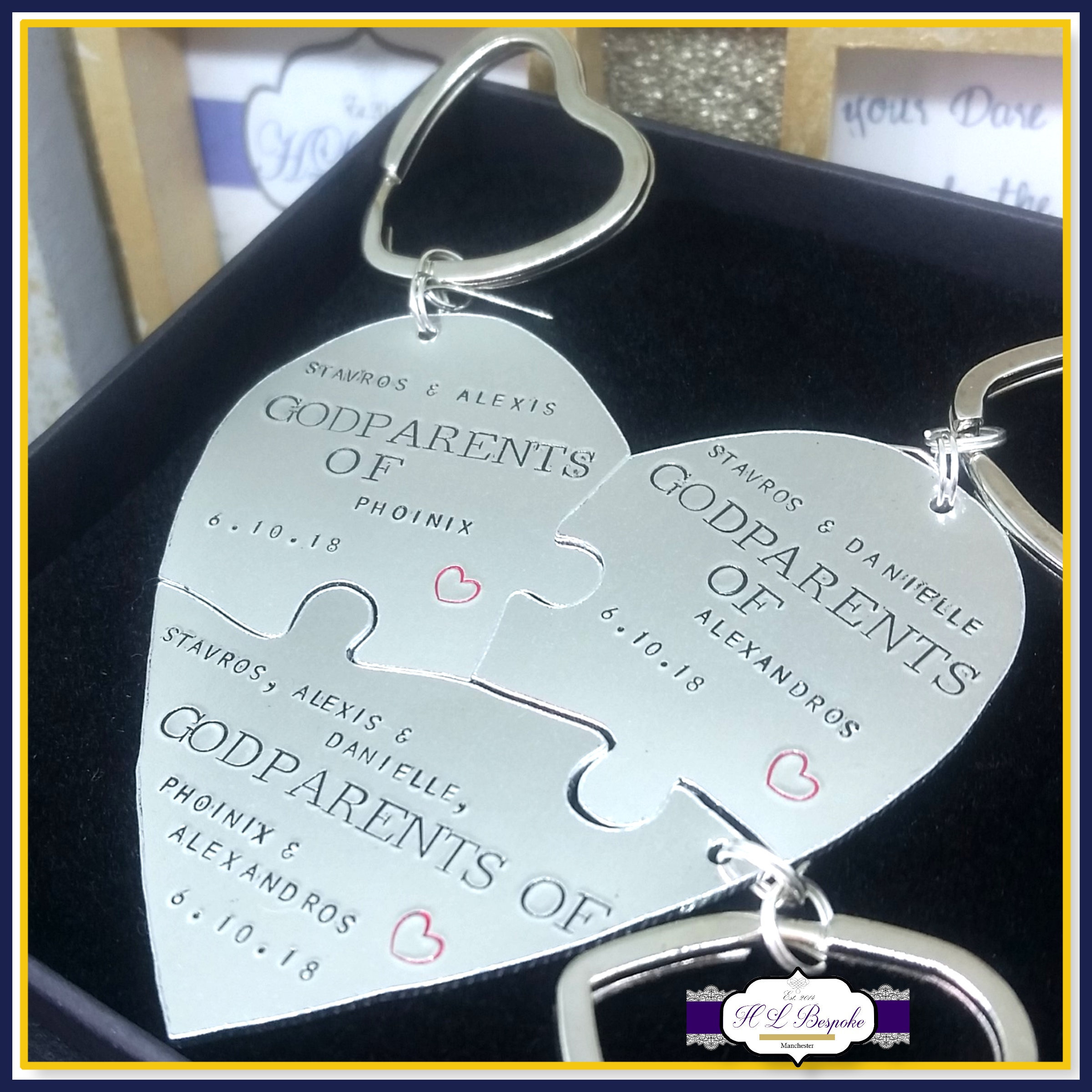 Personalised Godparent Gift Bundle Godparent Group Gifts Etsy
