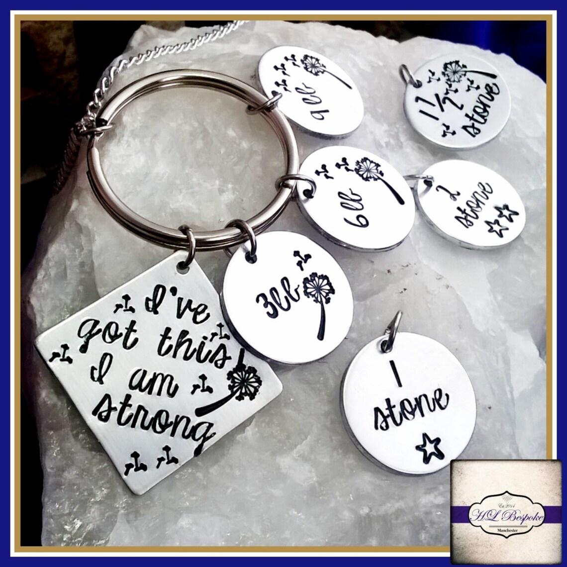 Weight Loss Tracker Jewellery Weight Loss Necklace Weight Etsy