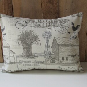 farm pillow cover/farmhouse pillow cover image 5