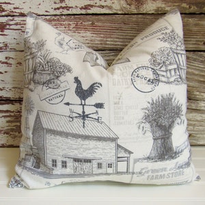 farm pillow cover/farmhouse pillow cover image 1