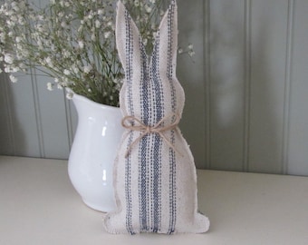 primitive bunny rabbit grain sack