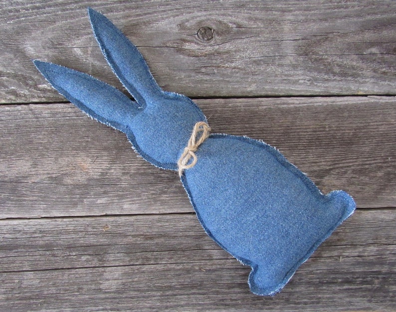 Fabric rabbit primitive bunny rabbit cottage farmhouse Etsy