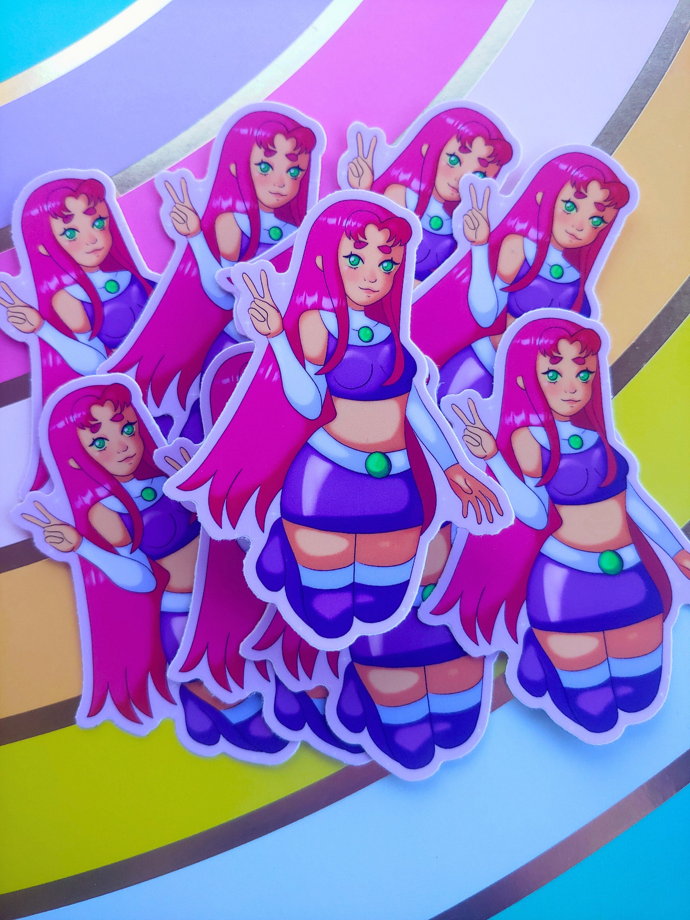 Starfire Vinyl Sticker - Etsy
